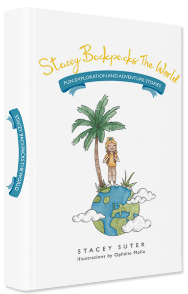 Stacey Backpacks The World book