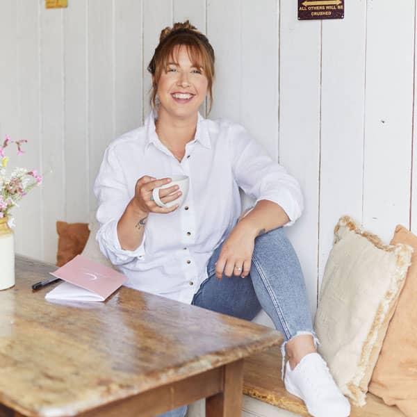 Relaxing at rural business